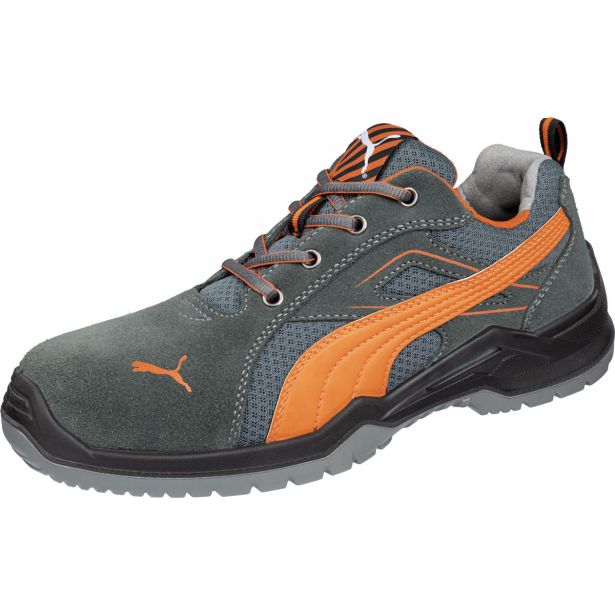 NIZKI DELOVNI ČEVLJI PUMA OMNI ORANGE LOW ŠT.47 S1P SRC