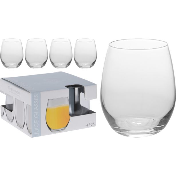 KOZAREC ZA VODO/SOK EH NIZKI SET 4/1 390 ML