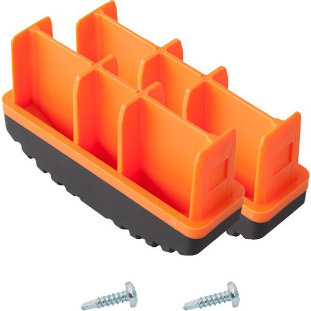 OPREMA IN DELI ZA LESTEV KRAUSE NOGICA PVC 97X25 MM ORANŽNA