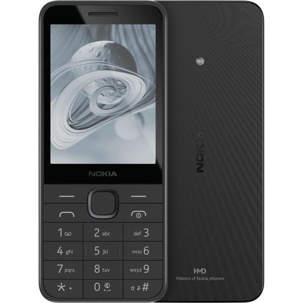NOKIA 215 TA-1613 TELEFON NA TIPKE DUAL SIM 4G - ČRN