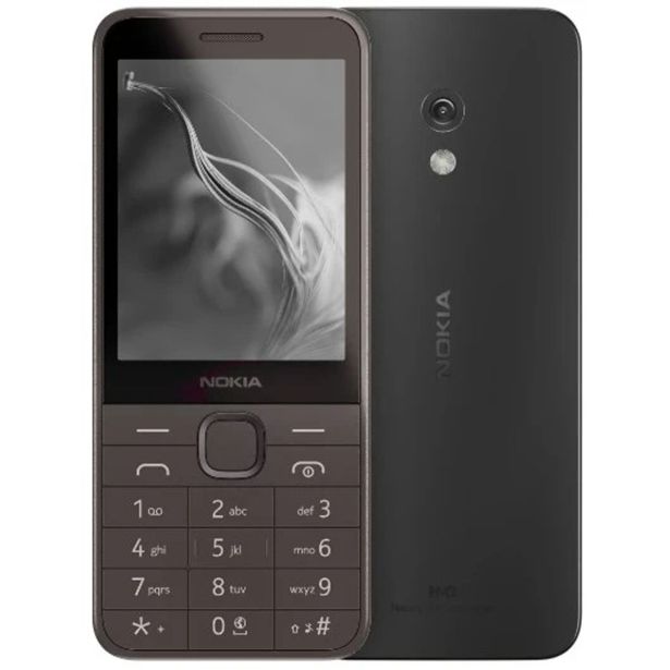 NOKIA 235 TA-1614 (2024) TELEFON NA TIPKE DUAL SIM 4G - ČRN