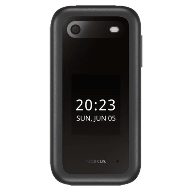 NOKIA 2660 TA-1474 PREKLOPNI TELEFON NA TIPKE DUAL SIM 4G - ČRN