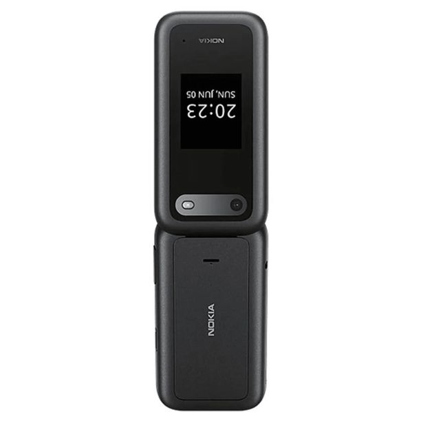 NOKIA 2660 TA-1474 PREKLOPNI TELEFON NA TIPKE DUAL SIM 4G - ČRN