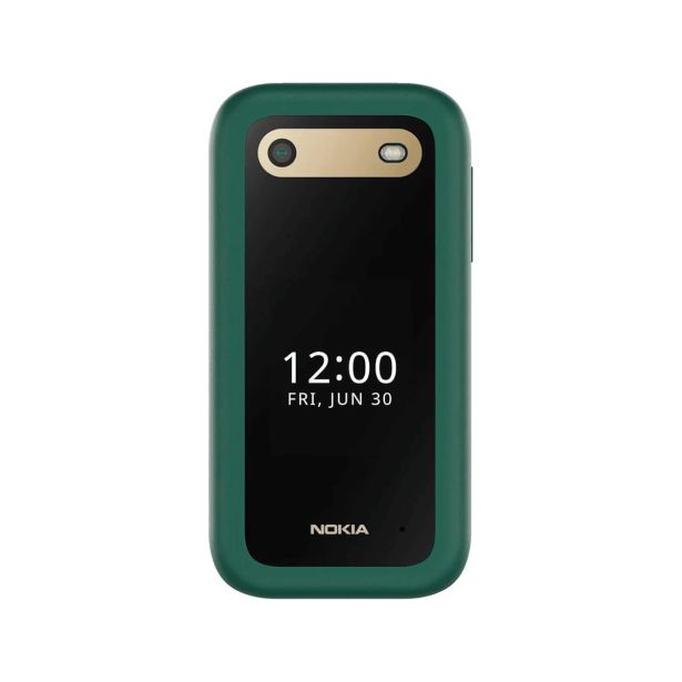 NOKIA 2660 TA-1474 PREKLOPNI TELEFON NA TIPKE DUAL SIM 4G - ZELEN