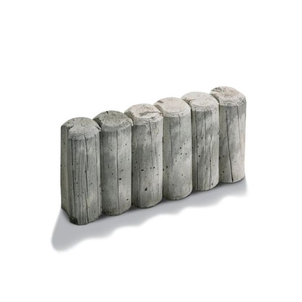 BETONSKI IZDELEK SEMMELROCK NORDIC MARITIME, PALISADE 40/8/15 CM ŠKOLJKASTO SIV