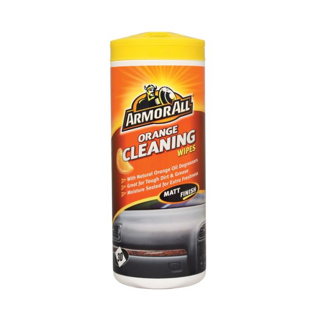 VEČNAMENSKI ROBČKI ZA ČIŠČENJE ARMOR ALL ORANGE CLEANING WIPES 30/1