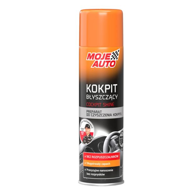 NOTRANJA AVTOKOZMETIKA MOJE AUTO SPREJ ZA ARMATURO 500ML BLACK