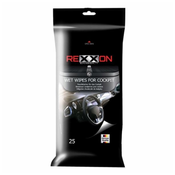 NOTRANJA AVTOKOZMETIKA REXXON KRPICE ZA PLASTIKO 25 KOS