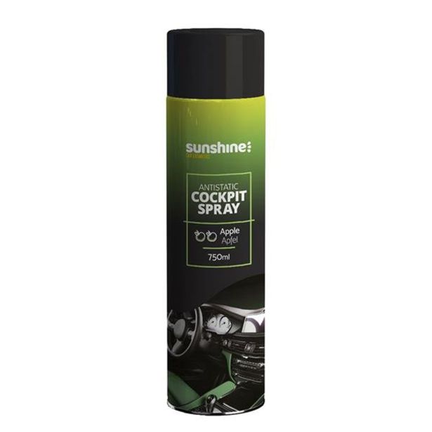 NOTRANJA AVTOKOZMETIKA SUNSHINE COCKPIT SPREJ JABOLKO 750 ML