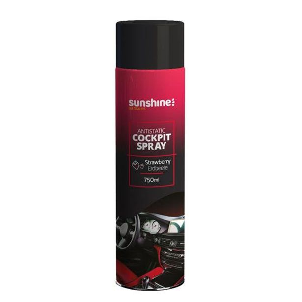 NOTRANJA AVTOKOZMETIKA SUNSHINE COCKPIT SPREJ JAGODA 750 ML