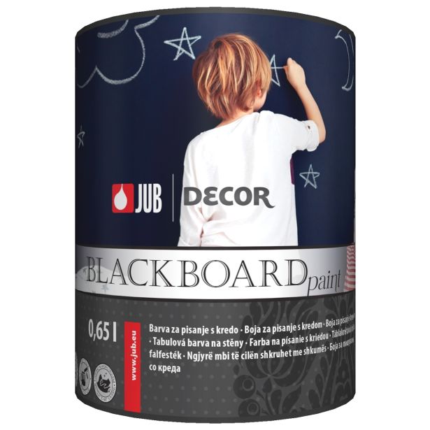 DEKORATIVNA BARVA JUB DECOR BLACKBOARD PAINT ZELENA 0.65L