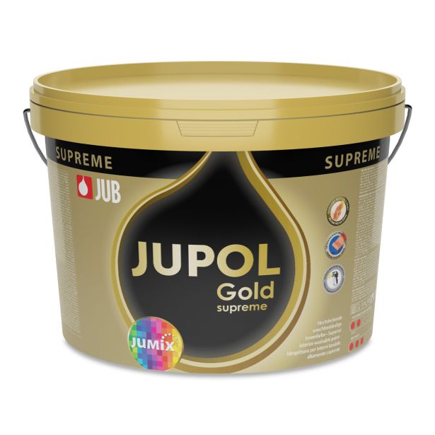 NOTRANJA ZIDNA BARVA JUB JUPOL GOLD BELI SUPREME 10 L