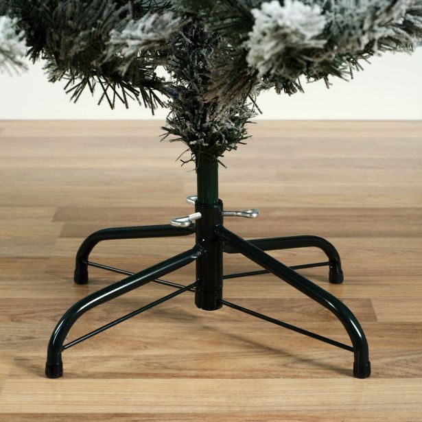 NOVOLETNA JELKA EVERLANDS 150 CM ZASNEŽENA BANSKO PINE