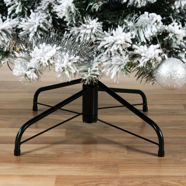 NOVOLETNA JELKA EVERLANDS 150 CM, Z LUČKAMI+OKRASKI