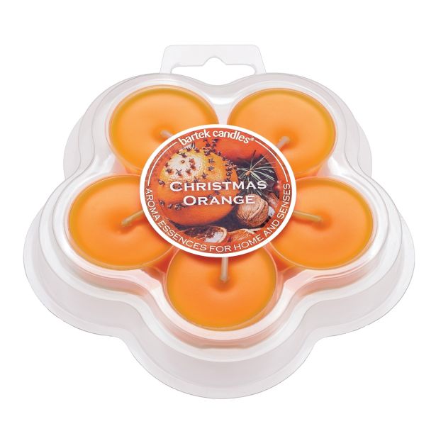 ČAJNA SVEČA MULLER 5/1BOŽIČNA POMARANČA