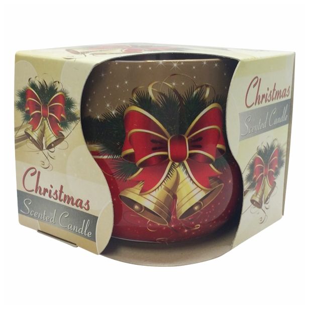 NOVOLETNA SVEČA MULLER DIŠEČA V KOZARCU BOŽIČNI ČAS