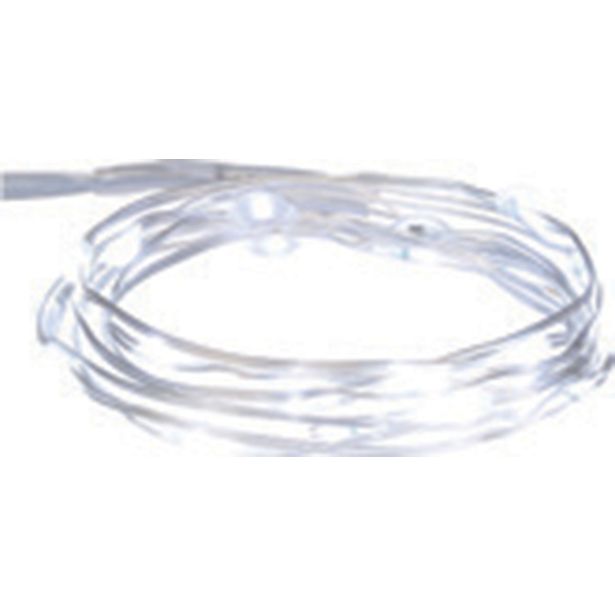 NOVOLETNE LUČKE, VERIGA, 40 LED LUČK, BELE BARVE