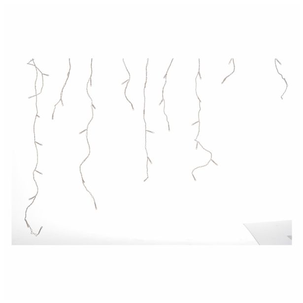 NOVOLETNE LUČKE, ZAVESA, 200 LED LUČK, 20 UTRIPAJOČIH, BELE BARVE