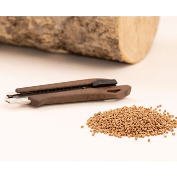 NOŽ ZA LEPENKO OLFA 18 MM ŠIROKI AVTO ZAKLEP WD-AL/BRN KOMPOZIT