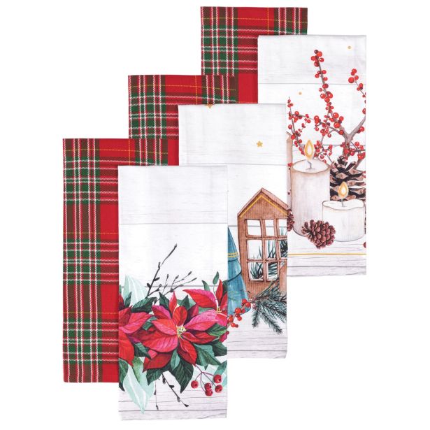 KUHINJSKA KRPA AMO LA CASA NY CAROL 45X65 CM 2/1 SORTIRANO