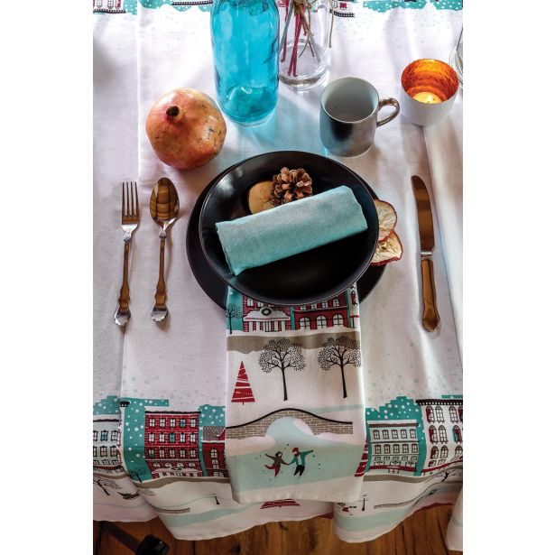 KUHINJSKA KRPA AMO LA CASA NY NUTCRACKER 45X65CM 2/1 DARILNO PAKIRANJE, SORT.