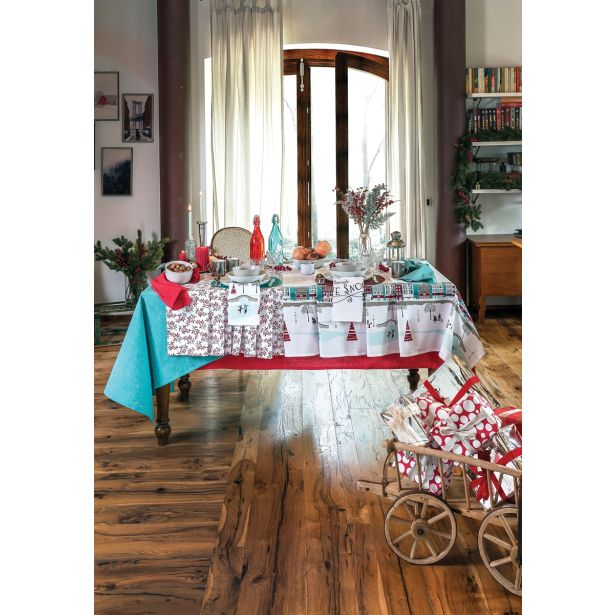 KUHINJSKA KRPA AMO LA CASA NY NUTCRACKER 45X65CM 2/1 DARILNO PAKIRANJE, SORT.