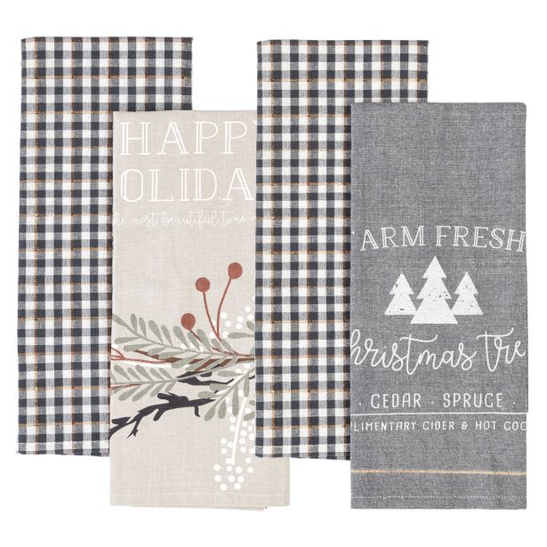 KUHINJSKA KRPA AMO LA CASA NY SNOWHITE 45X65 CM 2/1 SORTIRANO