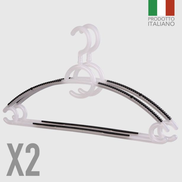 OBEŠALNIK LA BRIANTINA 2-DELNI SET ZA PERILO HI-TECH, NEDRSEČI