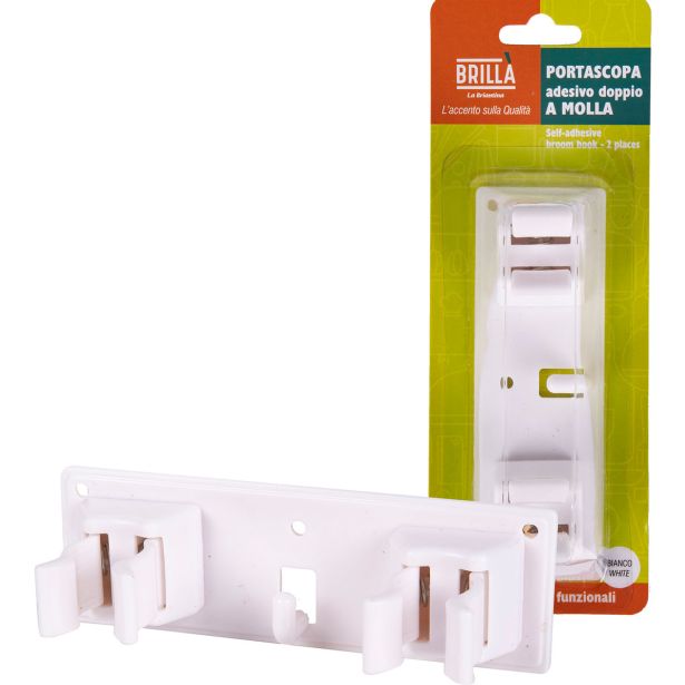 OBEŠALNIK LA BRIANTINA STENSKO DRŽALO ZA METLE Z VZMETJO 2/1