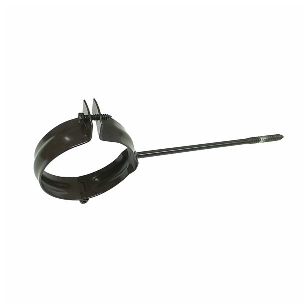 OBJEMKA ZA ŽLEB ŠUŠTERŠIČ FI 10 CM POCINKANA RJAVA DOLGA