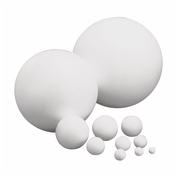 OBLIKE IZ UMETNE MASE RAYHER STIROPOR KROGLE, 4 CM 6 KOSOV