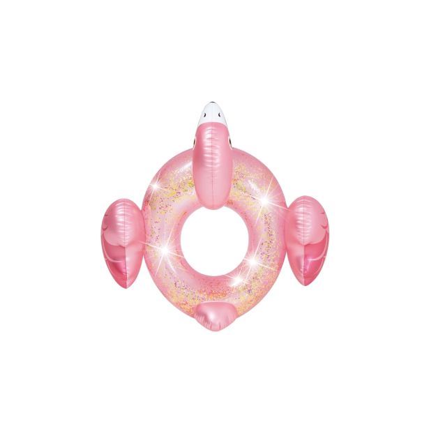 NAPIHLJIVA IGRAČA INTEX OBROČ FLAMINGO Z BLEŠČICAMI 99X89X71 CM