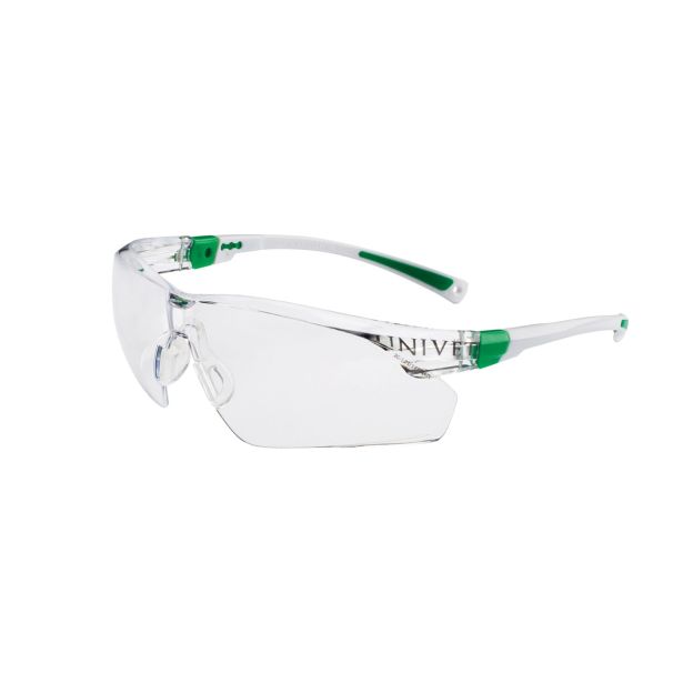 OČALA ZA DELO, PROSTI ČAS PROZORNA STEKLA Z BELO ZELENIMI ROČKAMI