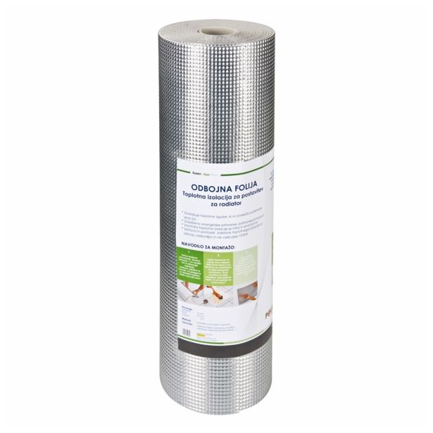 OPREMA ZA RADIATOR POLIFOAM ODBOJNA FOLIJA 4X550X5000 MM