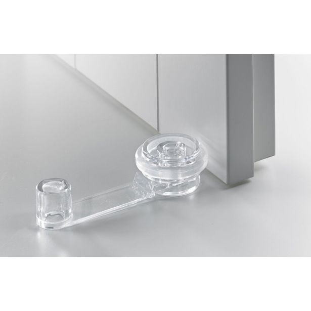 BLAŽILEC IN DRŽALO VRAT HETTICH DIY FI 19/40X20/22,5X104 MM, PVC, BEL