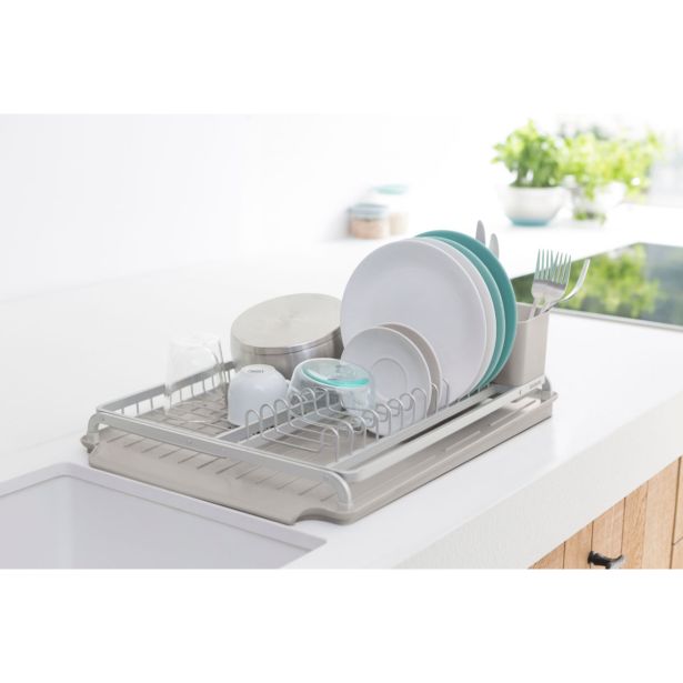 ODCEJALNIK BRABANTIA 14.2X38.6X49.2 CM ZA POSODO TEMNO SIV