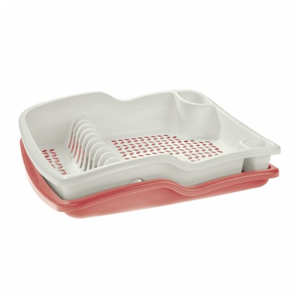 ODCEJALNIK TONTARELLI 40X48X12 CM S PODSTAVKOM CREAM/CORAL