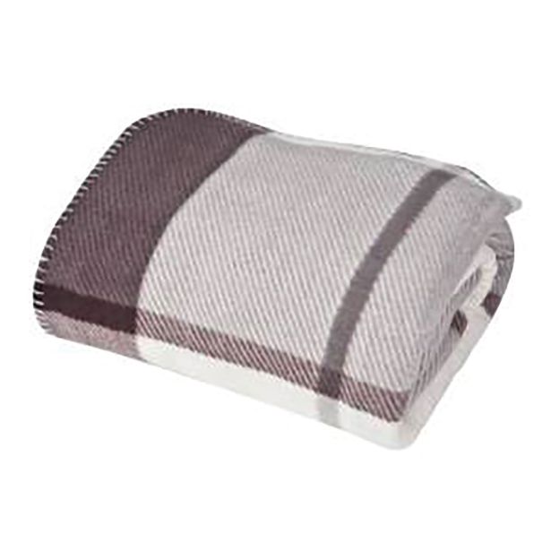 ODEJA BIVA 150X200 CM ČRTASTA/KARO RAZLIČNE BARVE