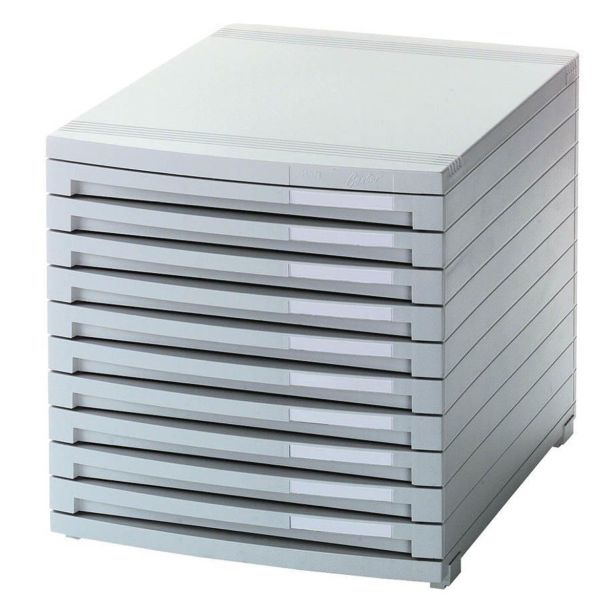 ODLOŽNI PREDAL, PREDALNIK HAN CONTUR 10 PREDALOV SIV