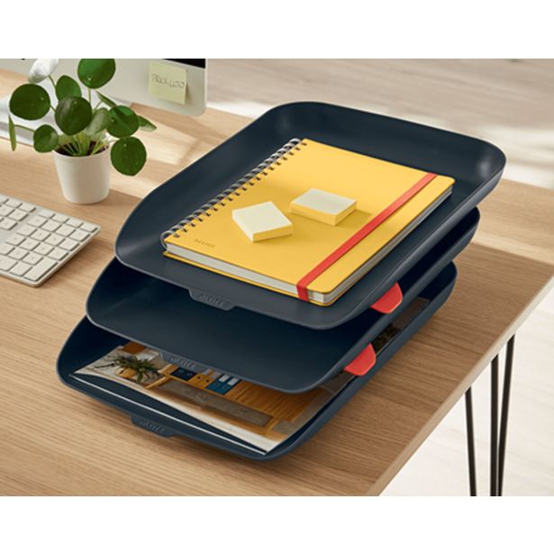 ODLOŽNI PREDAL, PREDALNIK LEITZ COSY-WOW COSY 3-DELNI SIV