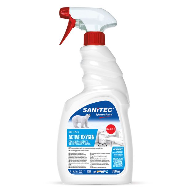 TEKOČE ČISTILO ZA POVRŠINE NA OSNOVI AKTIVNEGA KISIKA, 750 ML