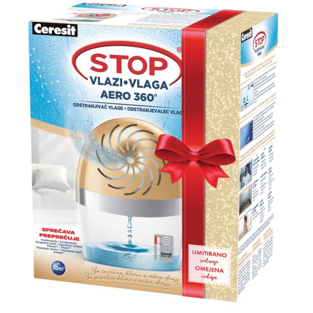 ODSTRANJEVALEC VLAGE SET HENKEL CERESIT STOP AERO 360° SET 450G GOLD EDITION