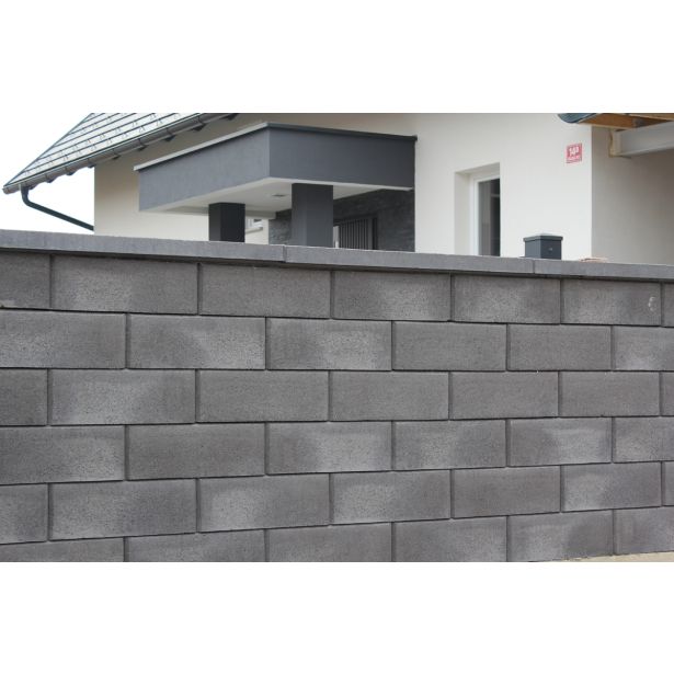 BETONSKI IZDELEK ZOBEC OGRAJA TIPO 200X450X170MM ČRNA