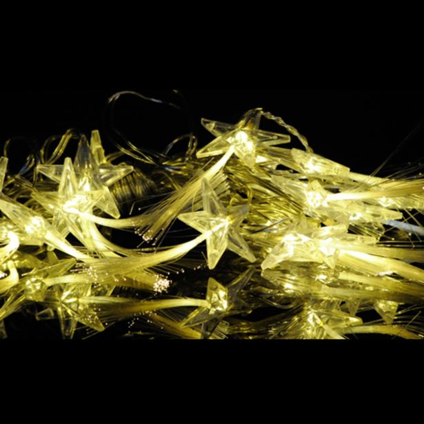 LUČKE MQ OKENSKA ZAVESA 18 LED ZVEZDIC 1.25 X 0.85M