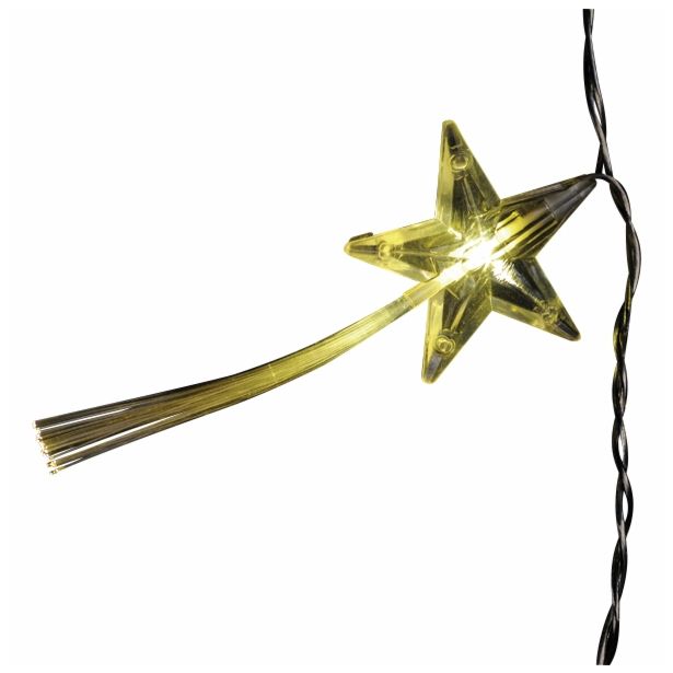 LUČKE MQ OKENSKA ZAVESA 18 LED ZVEZDIC 1.25 X 0.85M