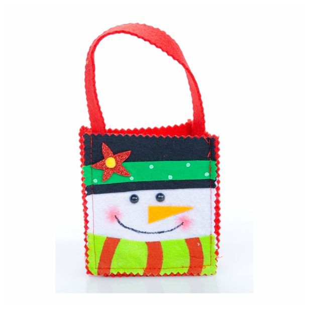 OKRASEK ZA JELKO GLOSSTYLE VREČKA IZ FILCA 19X5X20 S FIGURO RAZLIČNI MOTIVI