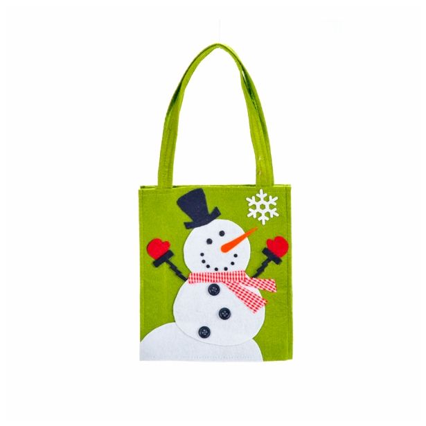 OKRASEK ZA JELKO GLOSSTYLE VREČKA IZ FILCA S FIGURO 19X5X20 CM SORT.