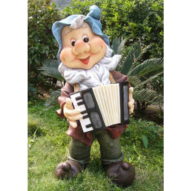 OKRASNA FIGURA PALČEK S HARMONIKO VIŠ 95CM