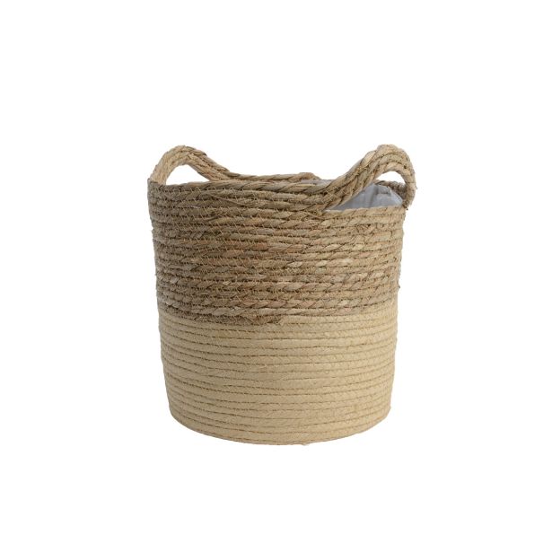 DEKORACIJA OKRASNA KOŠARA FI 28CM X V 25.5CM