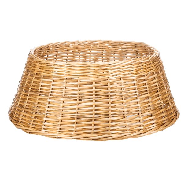 JELKA OKRASNA KOŠARA ZA JELKO 70X28 CM NATUR